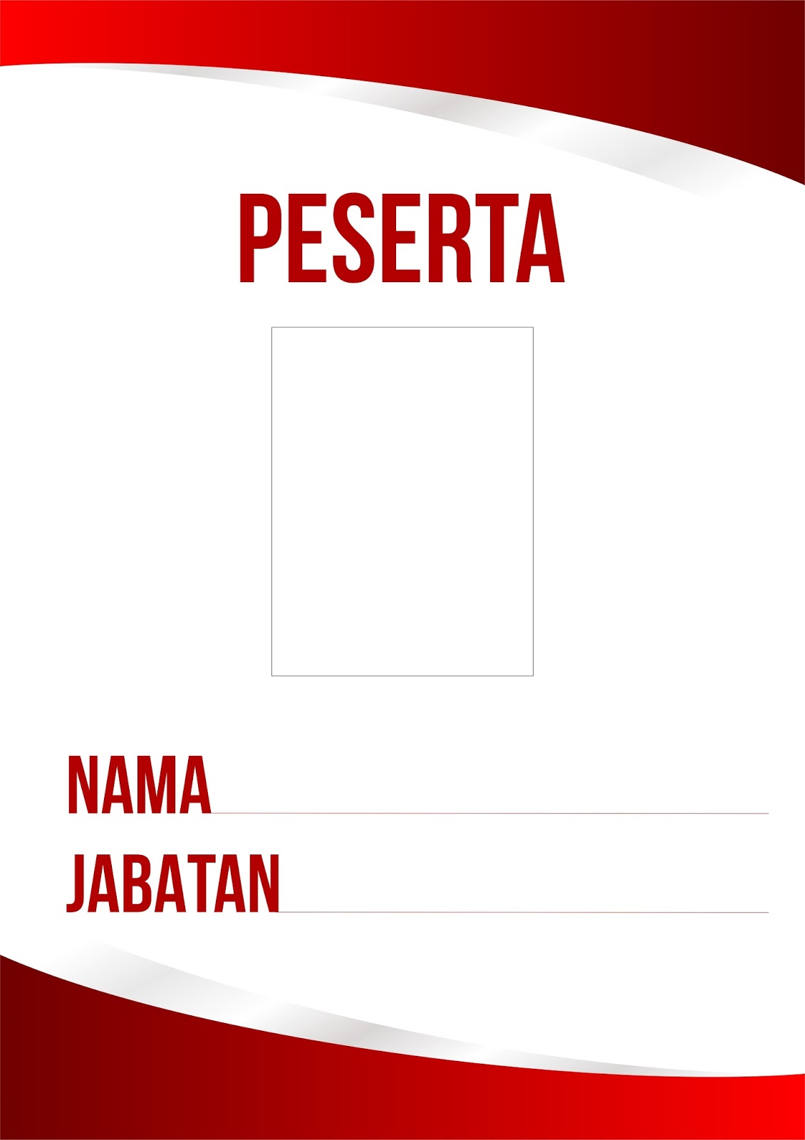 Detail Background Id Card Polos Nomer 20