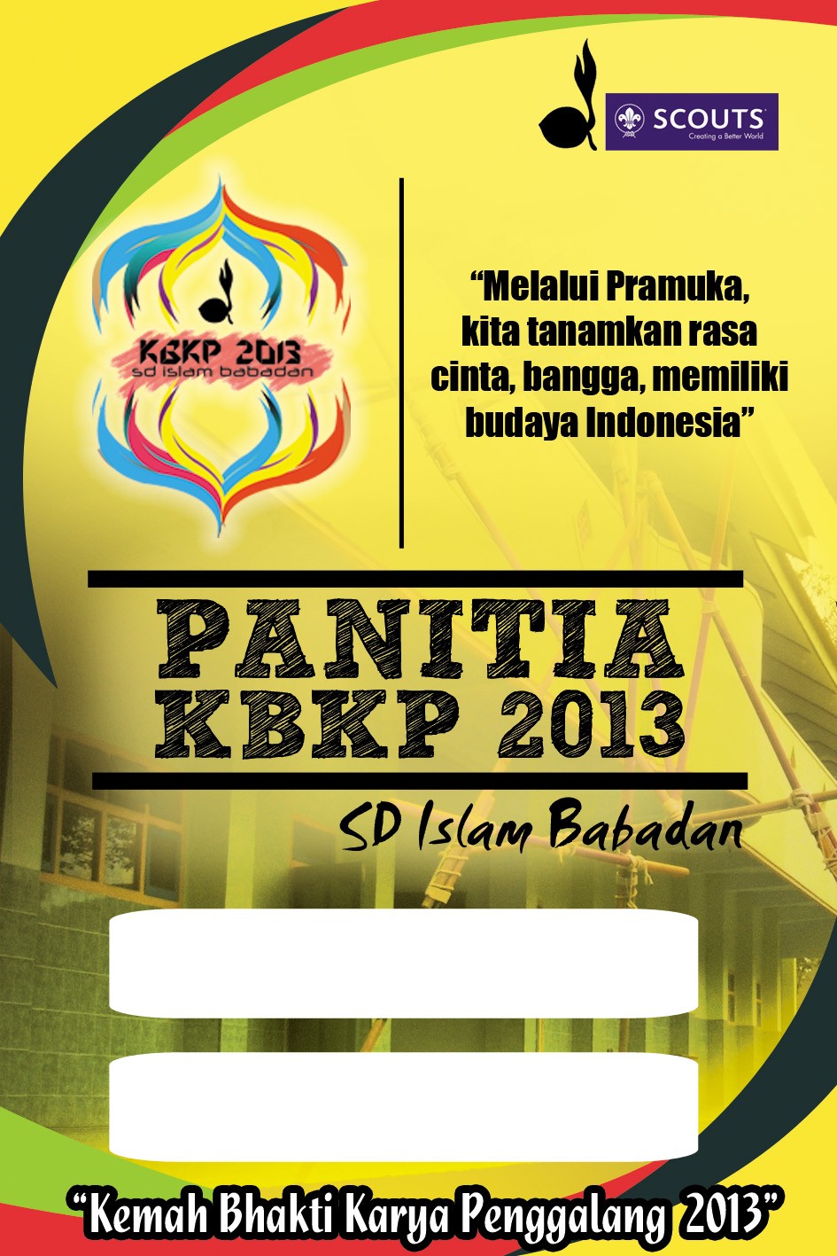 Detail Background Id Card Pramuka Nomer 23