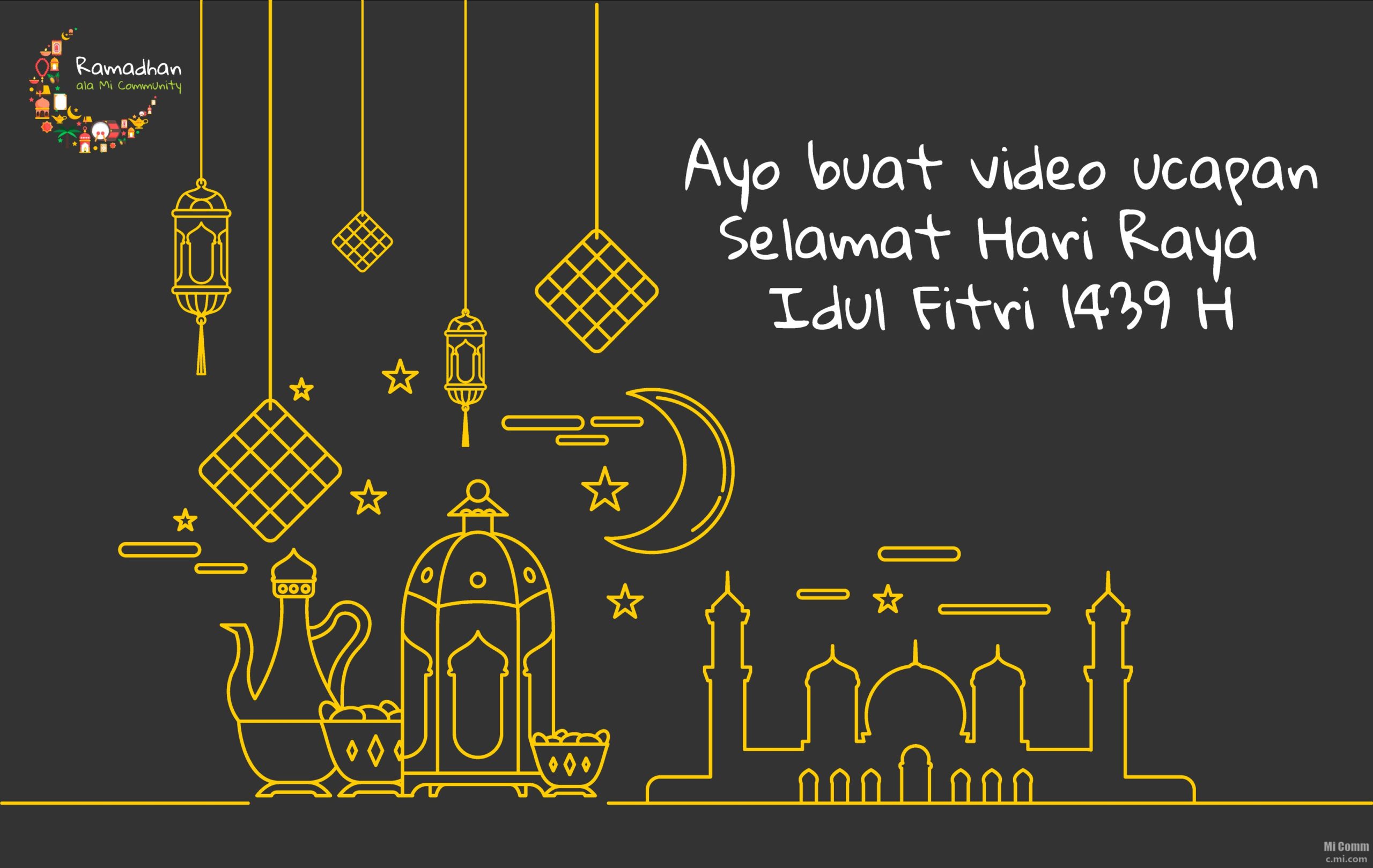 Detail Background Idul Fitri 1439 H Nomer 26