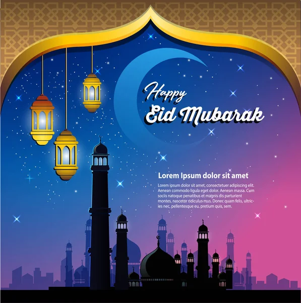 Detail Background Idul Fitri Biru Nomer 14