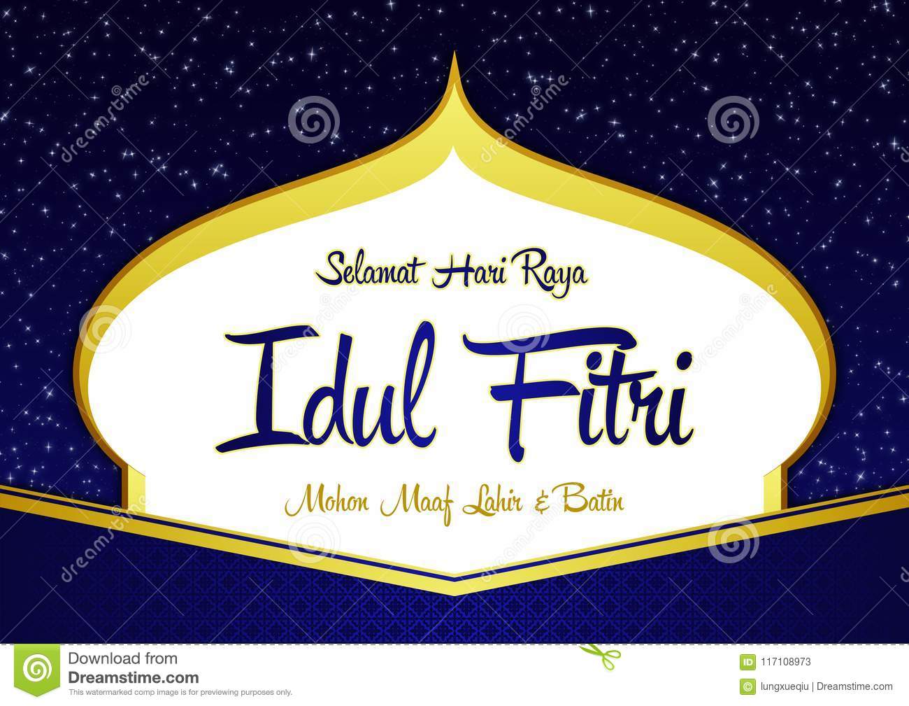 Detail Background Idul Fitri Biru Nomer 18