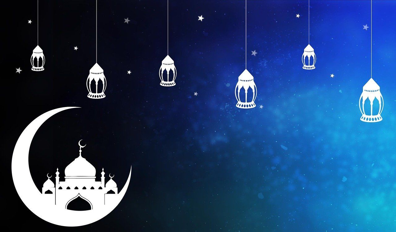Detail Background Idul Fitri Biru Nomer 22