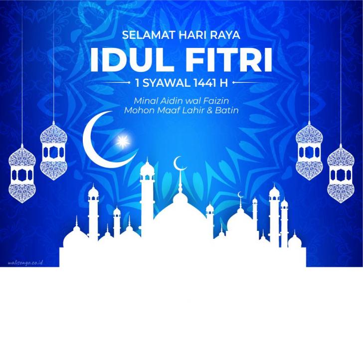 Detail Background Idul Fitri Biru Nomer 24