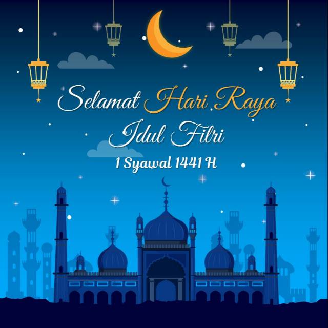 Detail Background Idul Fitri Biru Nomer 25