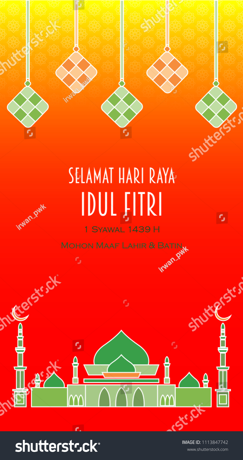 Detail Background Idul Fitri Hijau Nomer 32