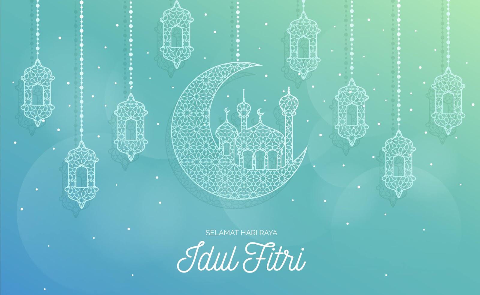 Download Background Idul Fitri Keren Nomer 6