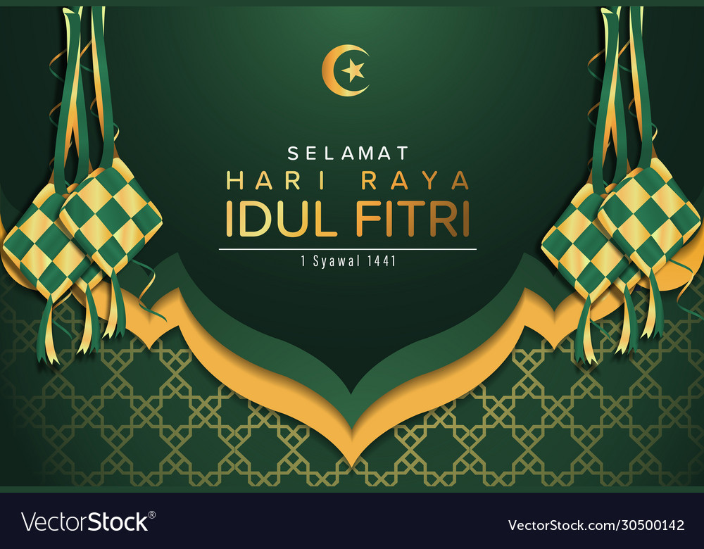 Detail Background Idul Fitri Ketupat Nomer 4