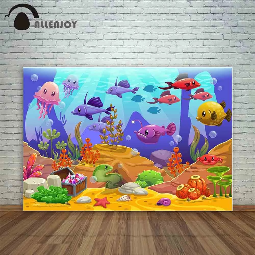 Detail Background Ikan Kartun Nomer 16
