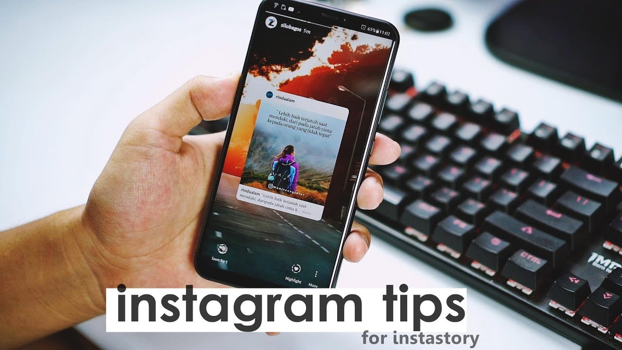 Detail Background Instastory Keren Nomer 25