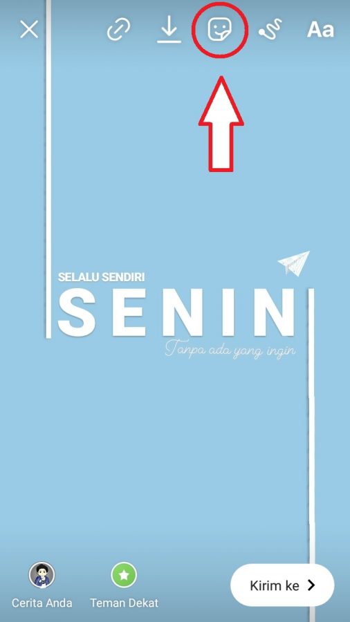 Detail Background Instastory Keren Nomer 55