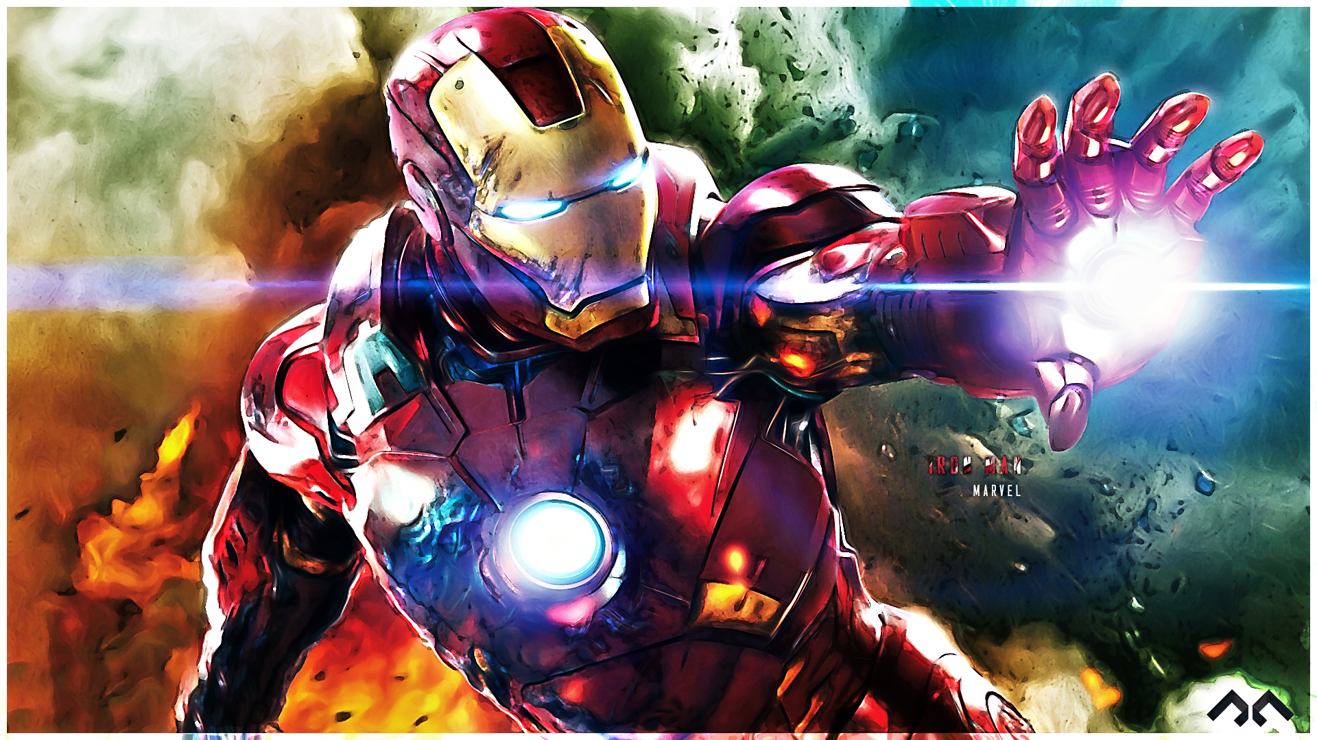 Detail Background Iron Man Nomer 21