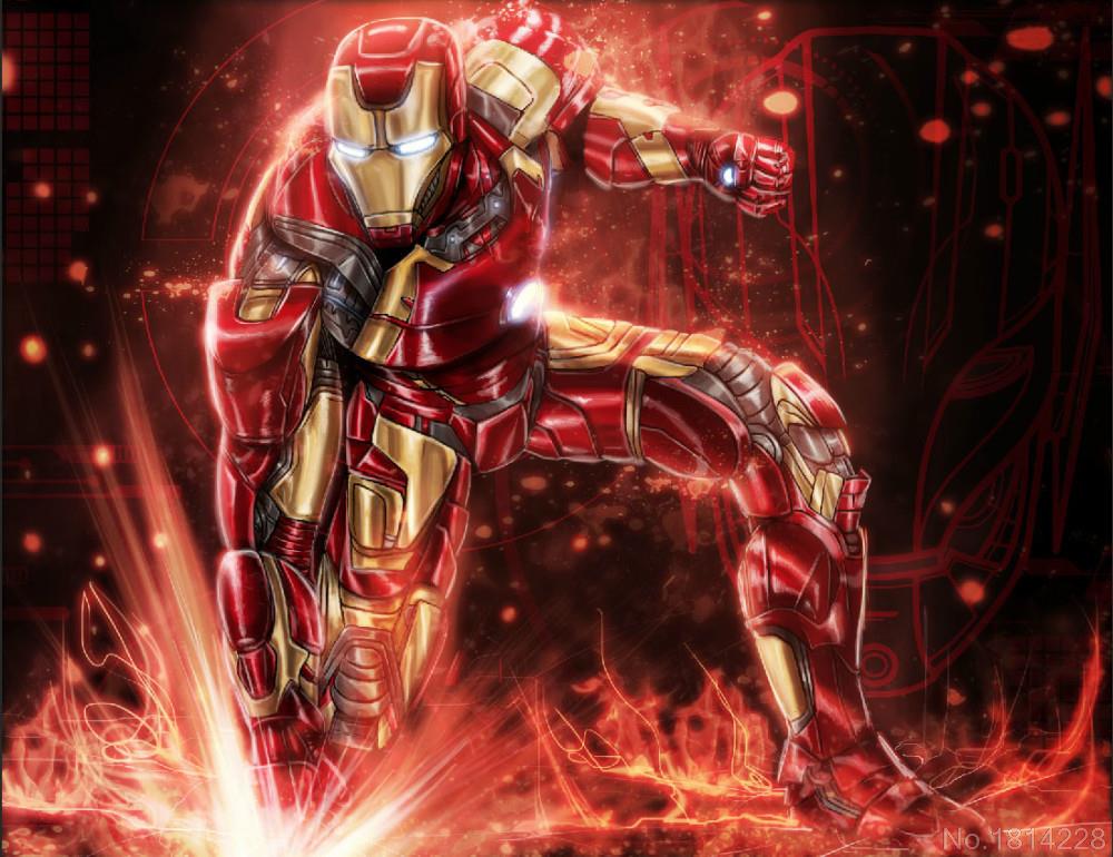 Detail Background Iron Man Nomer 30