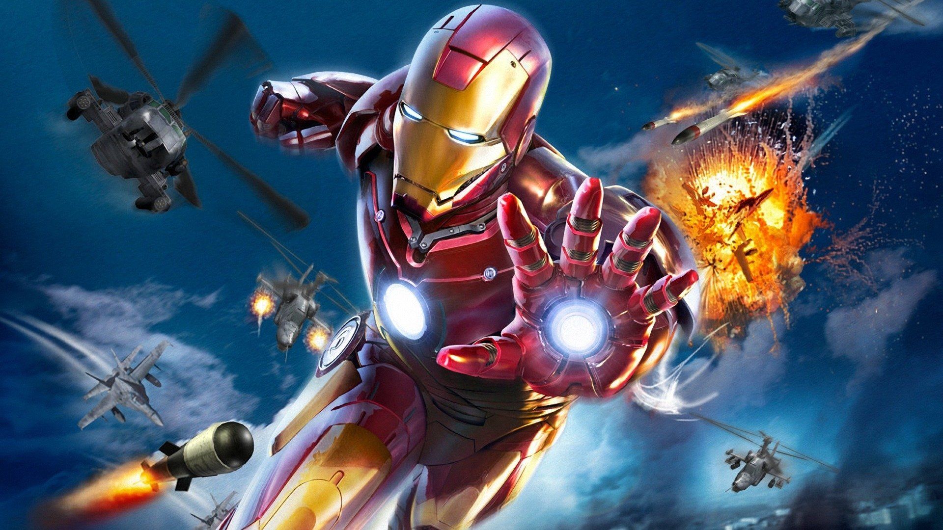 Detail Background Iron Man Nomer 10