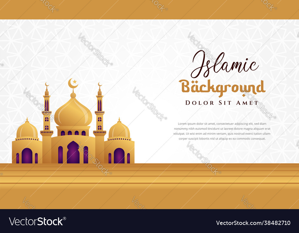 Detail Background Islami 3d Nomer 19