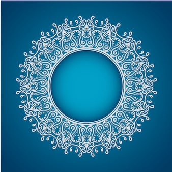 Detail Background Islami Abstrak Biru Nomer 30