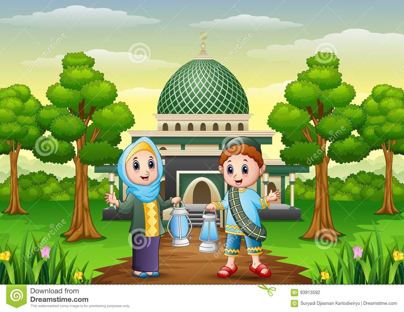 Detail Background Islami Anak Anak Nomer 33