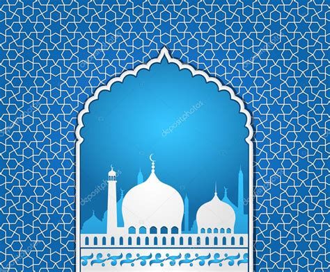 Detail Background Islami Biru Nomer 11