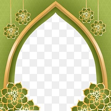 Detail Background Islami Green Nomer 43