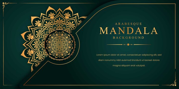 Detail Background Islami Green Nomer 54