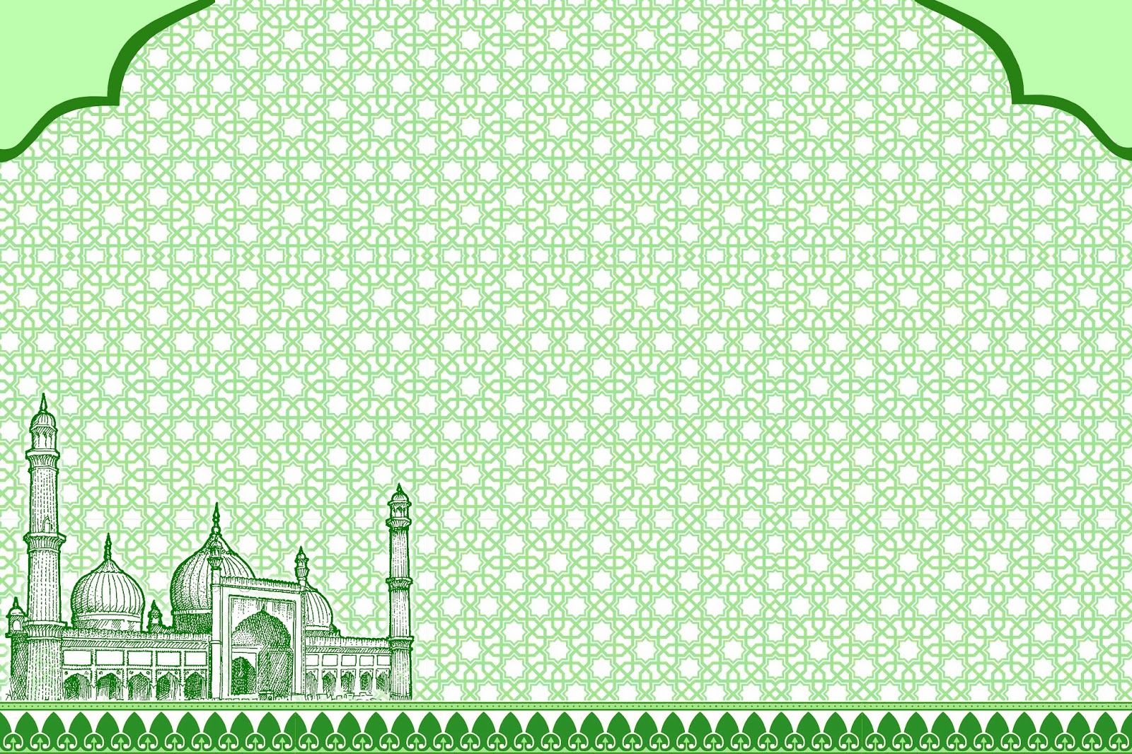 Detail Background Islami Hijau Nomer 31