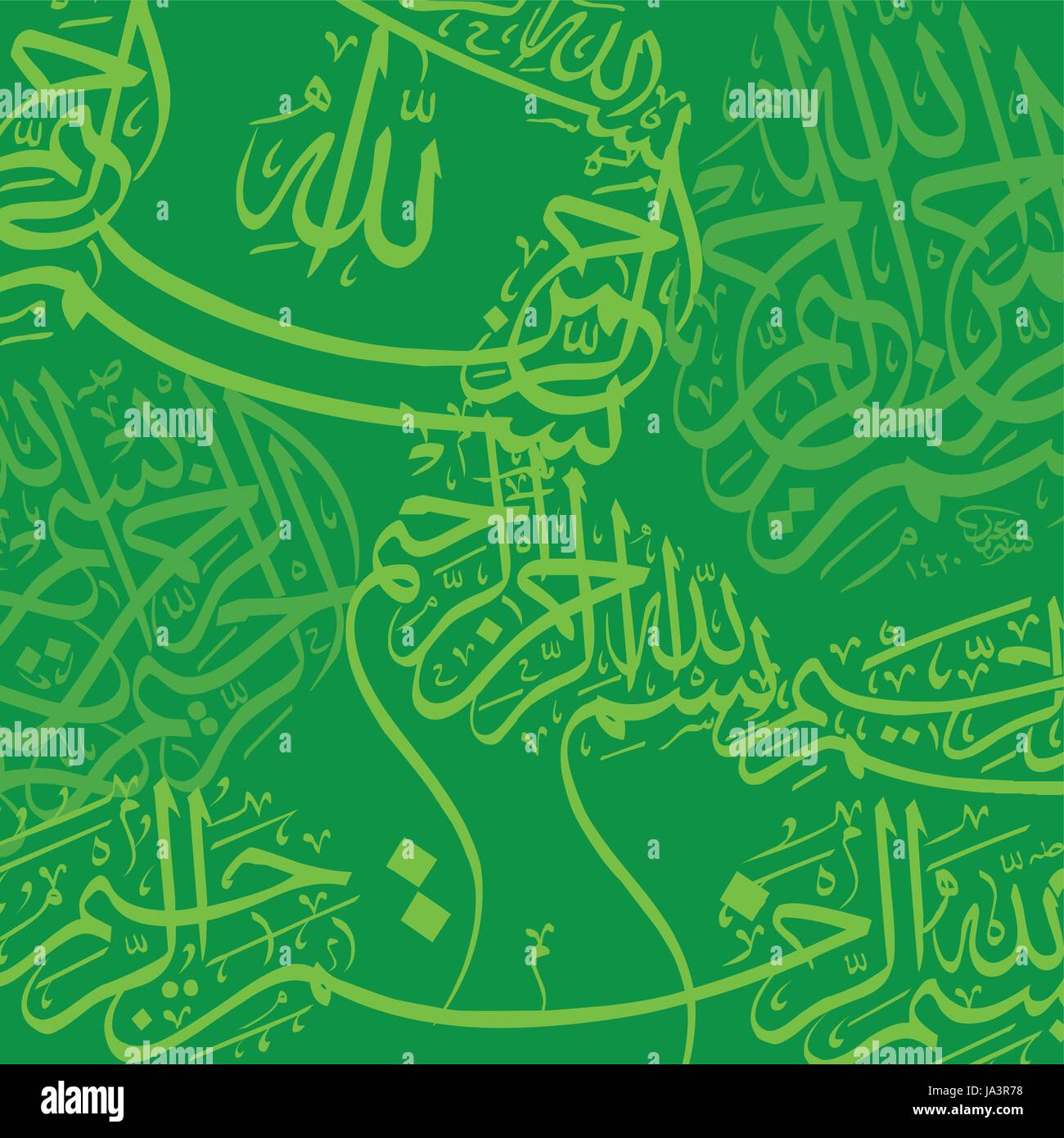 Detail Background Islami Hijau Nomer 35