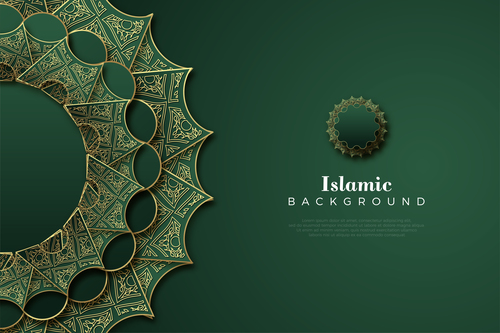 Detail Background Islami Vector Nomer 52