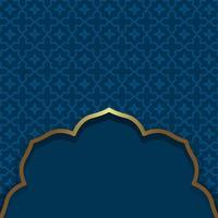 Detail Background Islamic Art Biru Nomer 6