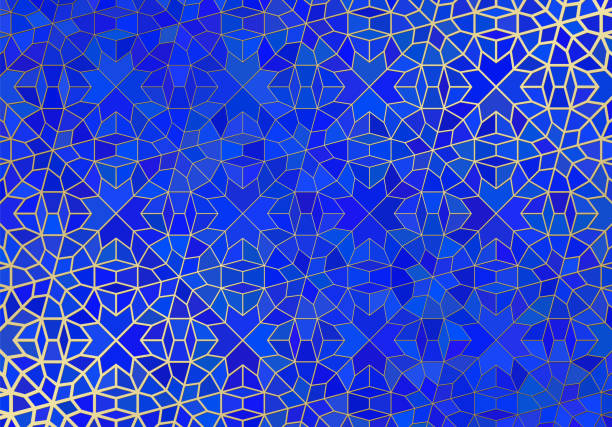 Detail Background Islamic Biru Nomer 24