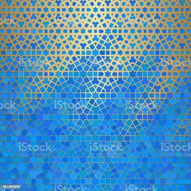 Detail Background Islamic Biru Nomer 46