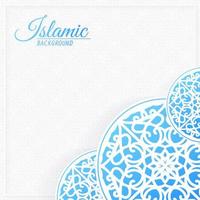 Detail Background Islamic Biru Nomer 54