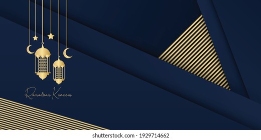 Detail Background Islamic Blue Nomer 8