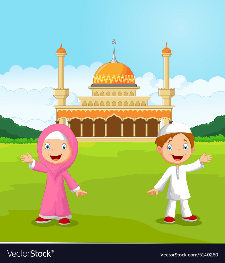 Detail Background Islamic Kids Nomer 15