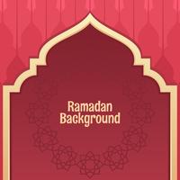 Detail Background Islamic Merah Nomer 15