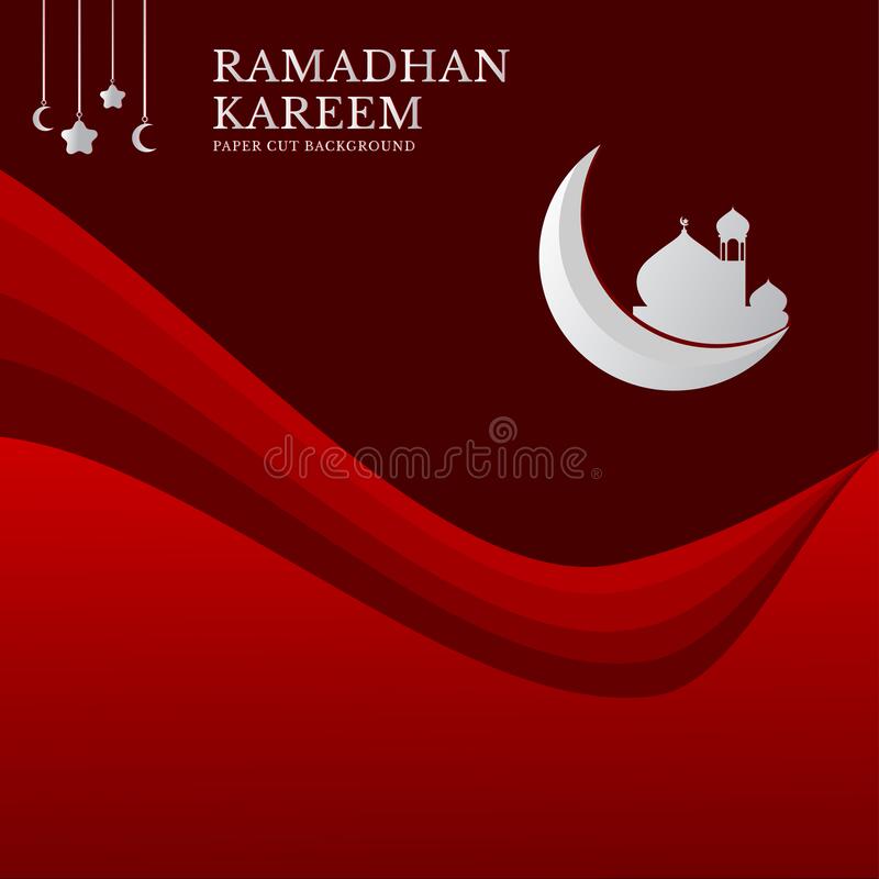 Detail Background Islamic Merah Nomer 58