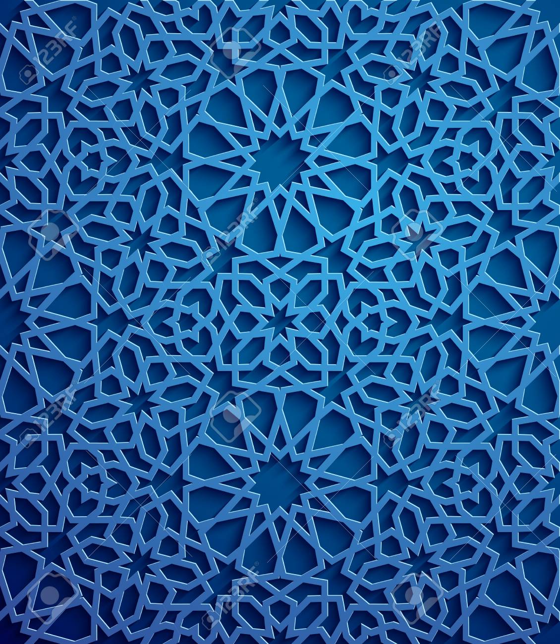 Detail Background Islamic Ornament Nomer 26