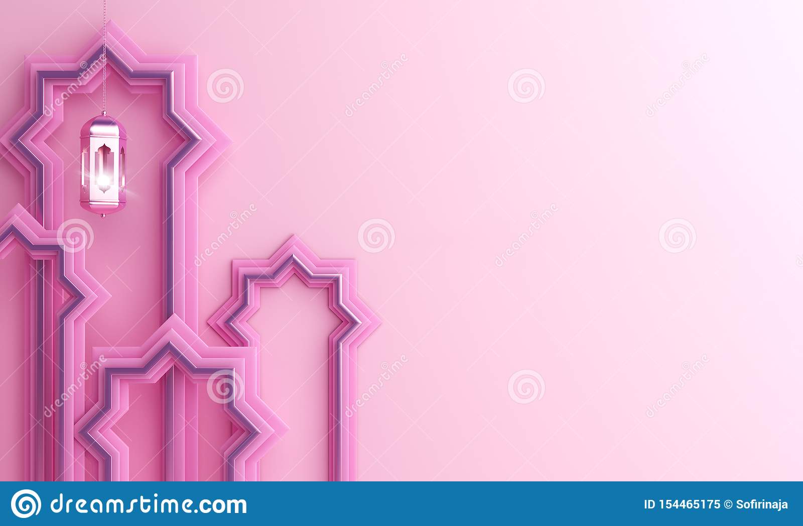 Detail Background Islamic Pink Nomer 10