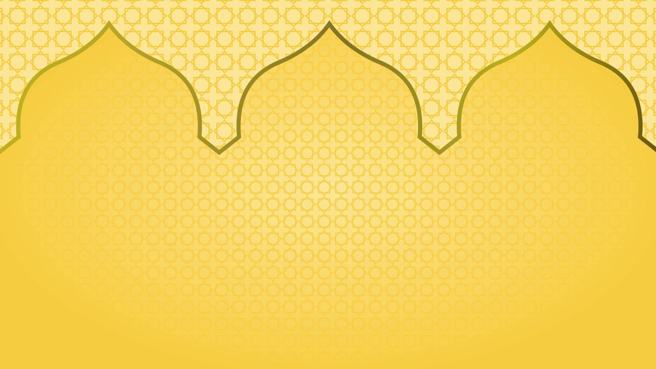 Detail Background Islamic Yellow Nomer 24