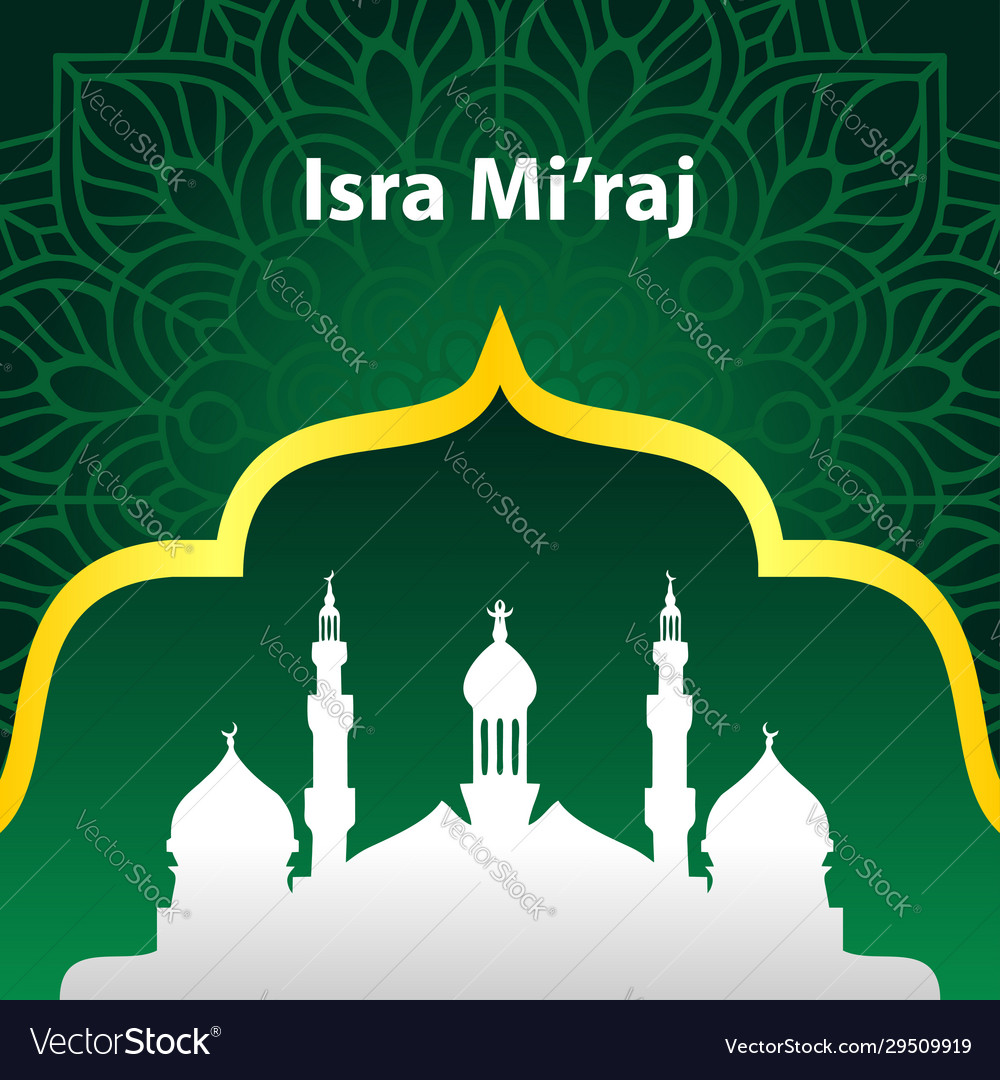 Background Isra Miraj - KibrisPDR