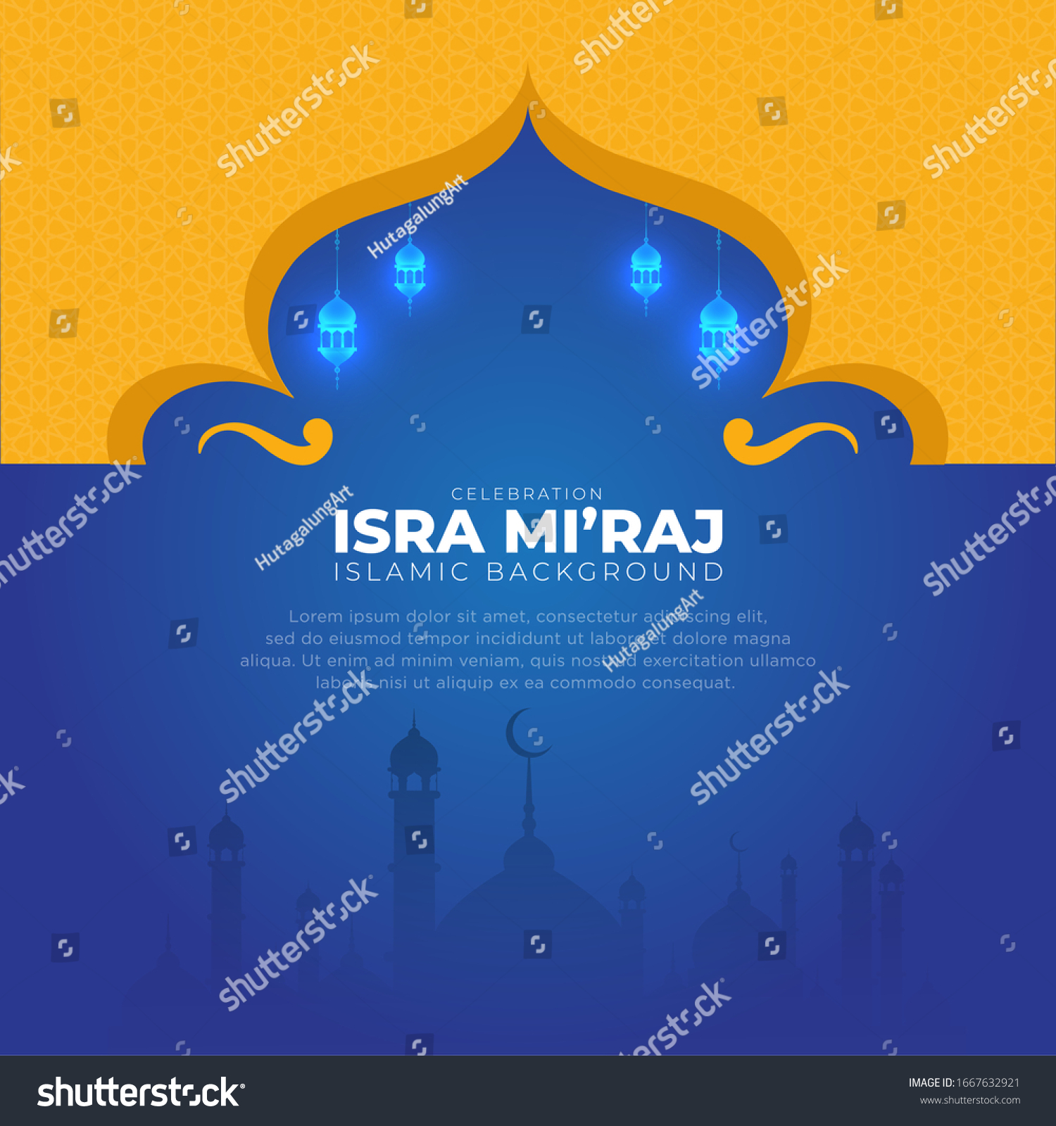 Detail Background Isra Miraj Nomer 38