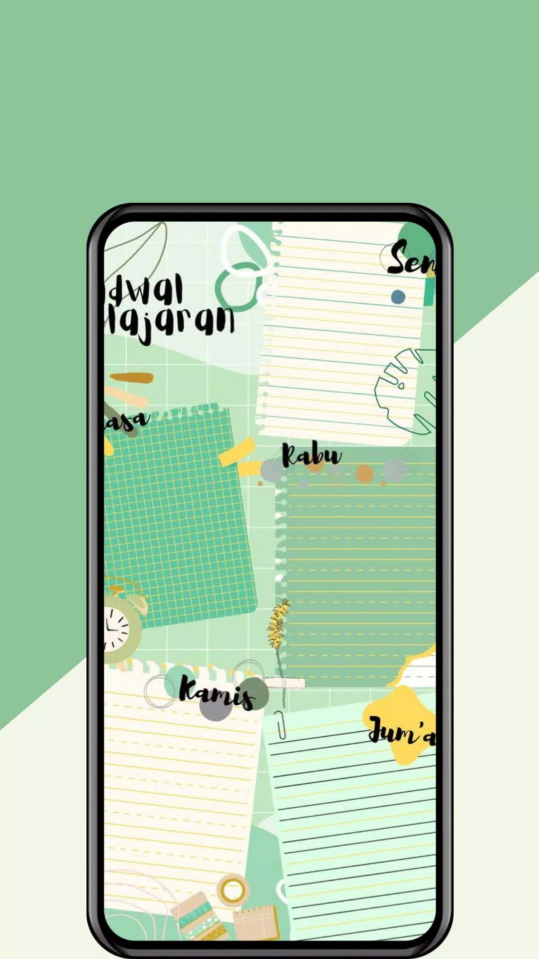 Detail Background Jadwal Pelajaran Nomer 27