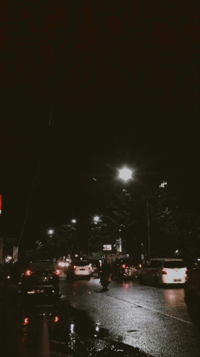 Detail Background Jalan Malam Nomer 21