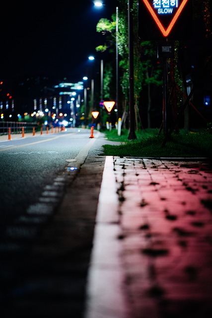 Detail Background Jalan Malam Nomer 23