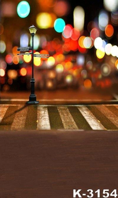 Detail Background Jalan Malam Nomer 8