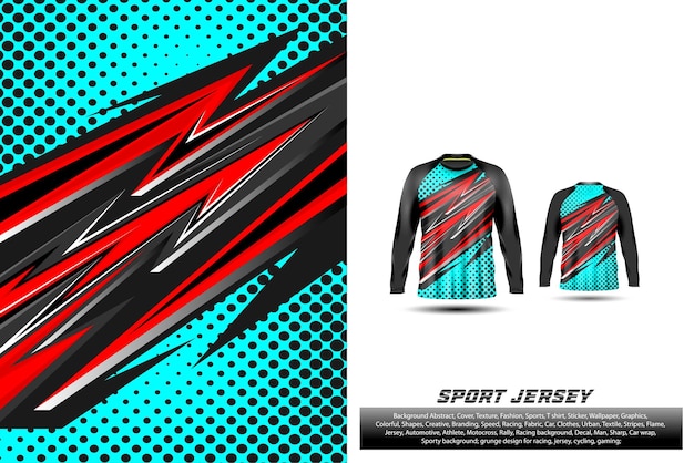 Detail Background Jersey Racing Nomer 13