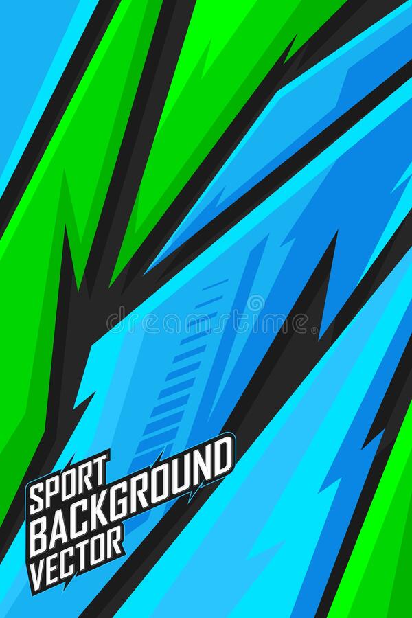 Detail Background Jersey Racing Nomer 18