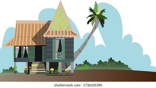Detail Background Kampung Nomer 18