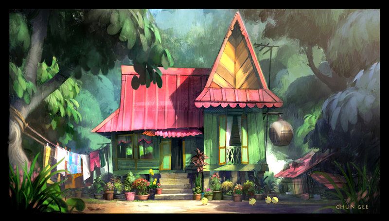 Detail Background Kampung Nomer 36