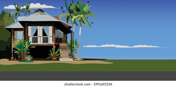 Detail Background Kampung Nomer 5