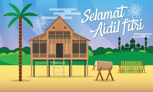 Detail Background Kampung Nomer 42