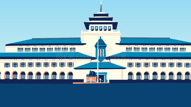 Detail Background Karikatur Gedung Nomer 47